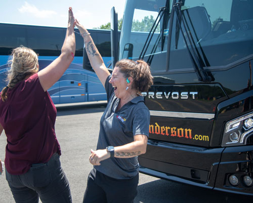 Anderson and Niagara Scenic Bus Rodeo
