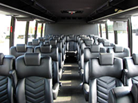Mini bus interior
