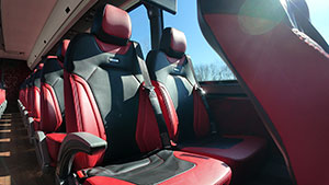 Interior Close Up of Seat