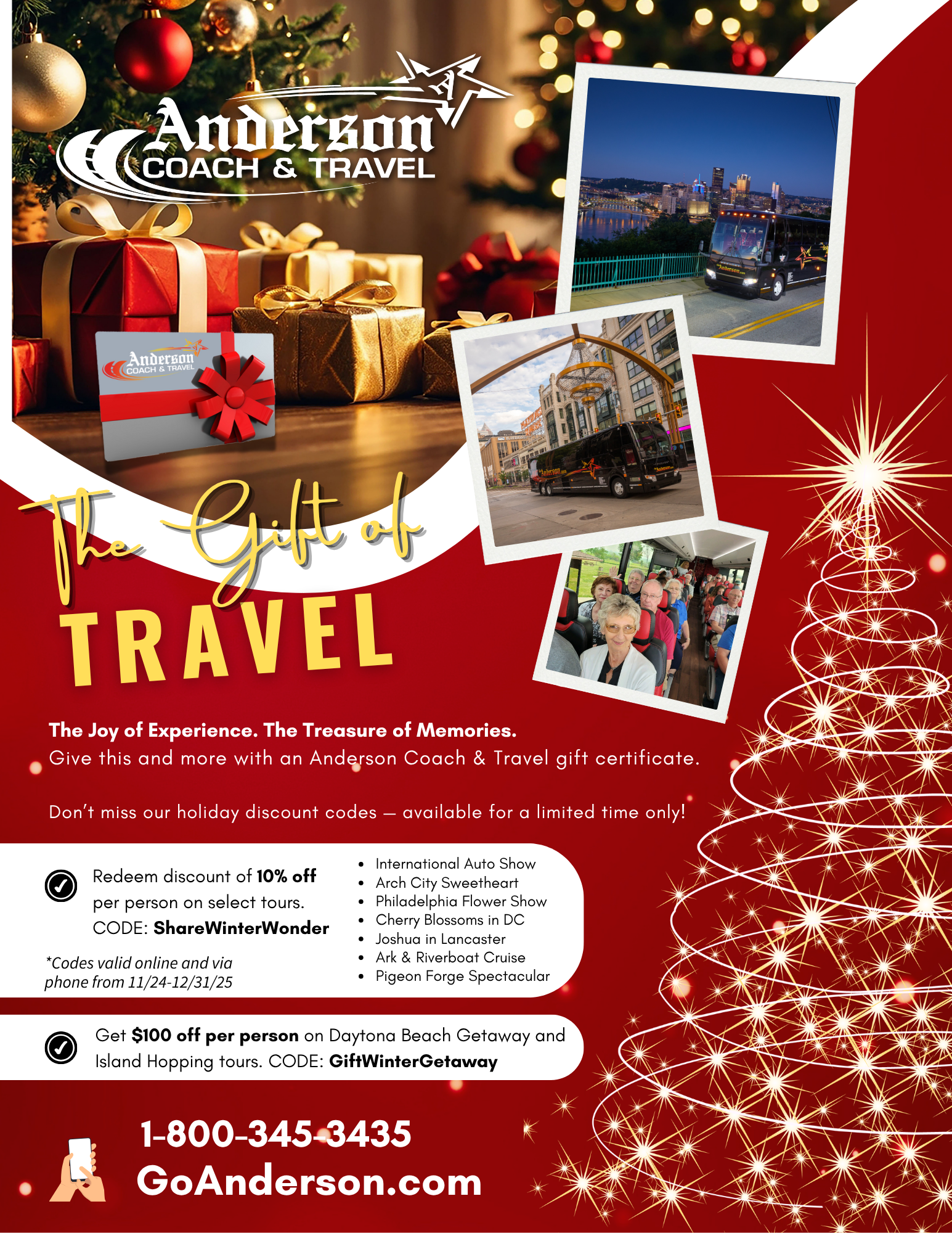 Give the Gift of Travel this season!