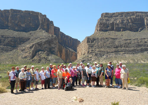 Anderson Tour passengers