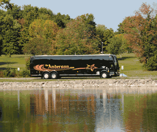 Charter Bus Service PA, Ohio, NY | Coach Bus Service | Anderson