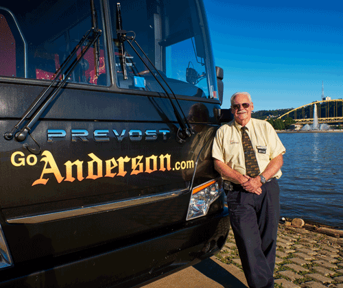 Charter Bus Service PA, Ohio, NY | Coach Bus Service | Anderson
